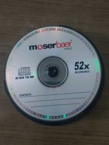 Moserbaer Pro CD-R 700 MB 80 min. 52x