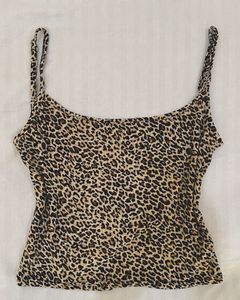 leopard print top (new & unused)