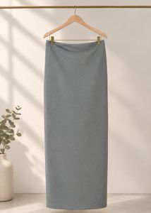Gray Maxi Skirt