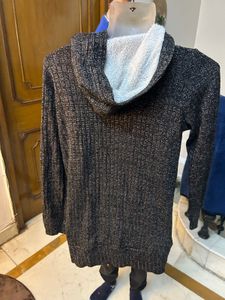 Stylish Knit Hoodie