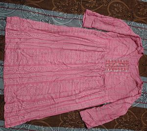Pink Polka Dot Dress