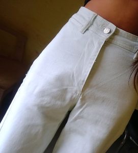 Straight White Jeans ❤️