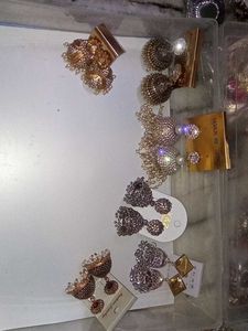 all in 250 jhumkaa earrings