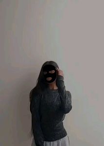 Elegant Black Jersey h&amp;m Top