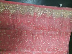 💥Price DROP Designer ORGANZA SAREE