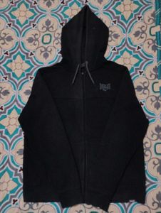 Everlast Men's Black Hooded Sweatshirt