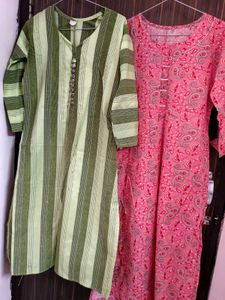 Bundle of Two Women's Kurtas