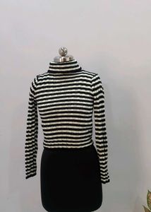 High Neck Warm Sweater