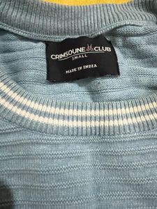Men's Striped Crew Neck Sweater