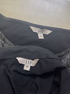Silver Shimmer Two-Piece Dress