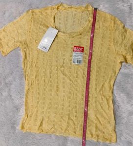 🆕💛BRAND NEW Women's Yellow Top (without inner)💛