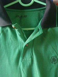 Men's Green Polo T-Shirt