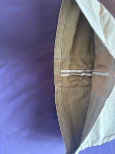 Tan Cargo Skirt