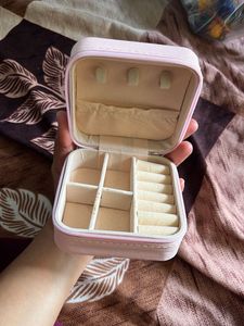 Stylish Beige Cosmetic Pouch