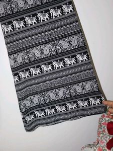 Boho Elephant Print Palazzo Pants