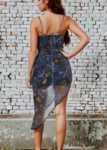 OFFER PRICE!!📢 SHEIN Printed Bodycon Midi Dress