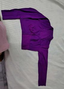 Vibrant Purple Blouse