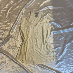 Cream Spaghetti Strap Camisole Top