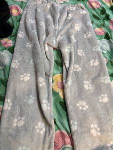 Cozy Paw Print Pajama Pants