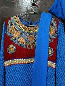 Elegant Blue Kurta Set