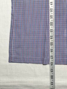 Crocodile Checkered Shirt (Purple/Blue)
