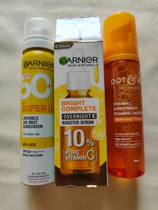 Garnier & Dot & Key Skincare Bundle
