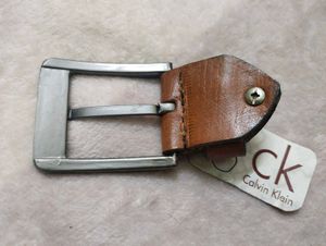 CK Jeans Belt Buckle 100% genuine leather