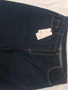 Wide Leg Denim Jeans - New with Tags