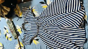 Striped Flare Dress