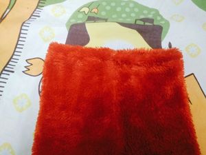 Fuzzy Red Santa Pants
