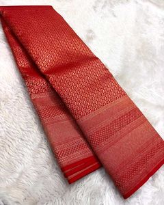 Beautiful Red Silk Saree