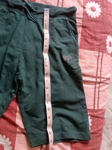 boys Dark Green Comfortable Shorts