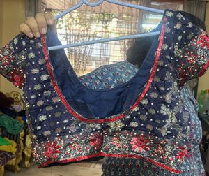 Pure Banarsi Heavy Handwork Saree &amp;padded Blouse