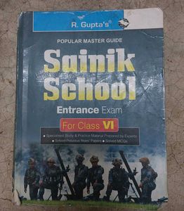 Sainik School &amp; RIMC Entrance Exam Books