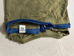 Stylish Olive Green Graphic T-Shirt