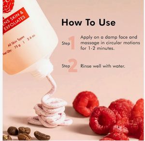 mCaffeine Berries Brightening Coffee Face Scrub