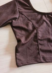 Elegant Brown Blouse