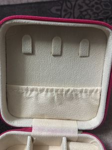 Compact Pink Jewelry Organizer