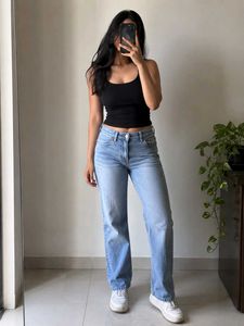 Levis Classic Blue Straight Fit Denim Jeans