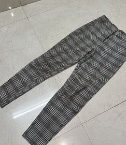 Plaid Slim Pants