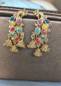 Peacock Earring.