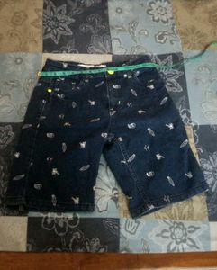 Kids' Point Cove Denim Capri