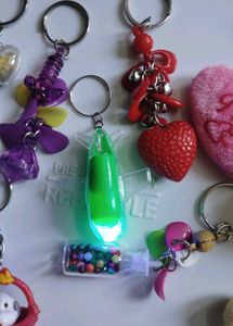 Cute &amp; Fun Keychain Collection 10 pcs set