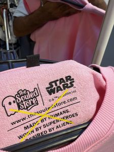 Pink Darth Vader Graphic T-Shirt