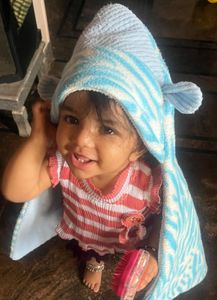 Cute Fish Hooded  raping cloth for Babies