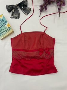 Red Corset Top