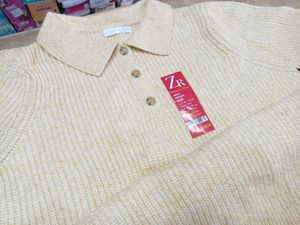 ZR Knit Polo Shirt - Unisex Sweater