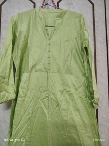 Elegant Pastel Green Anarkali Gown