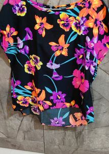 Amazing Flowery Print Top For Sale