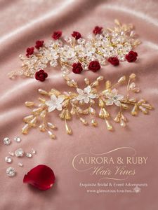 Elegant Bridal Hair Vines